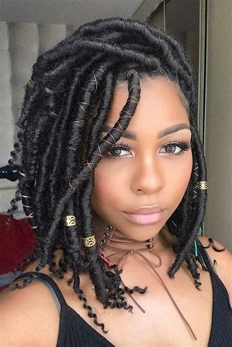 23 Beautiful Black Women Who Will Make You Want Goddess Locs Faux Locs Hairstyles Hair Styles