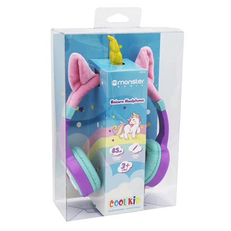 AudÍfonos Para NiÑos Monster Cool Kid Unicornio Entrekids