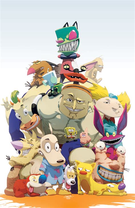 Nickelodeon Cartoon Characters List