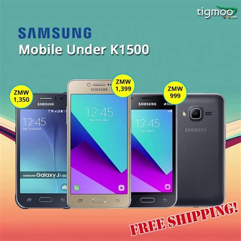 List Of Best Samsung Mobiles Price Under K 1500 In Zambia
