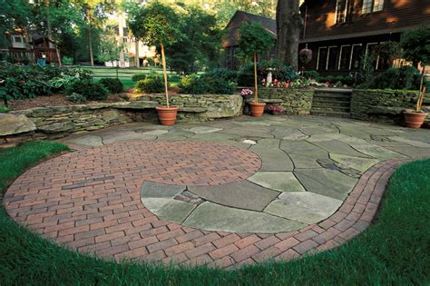 Could this durable material work for your house? Brick Walkways and Patios - Cording Landscape Design