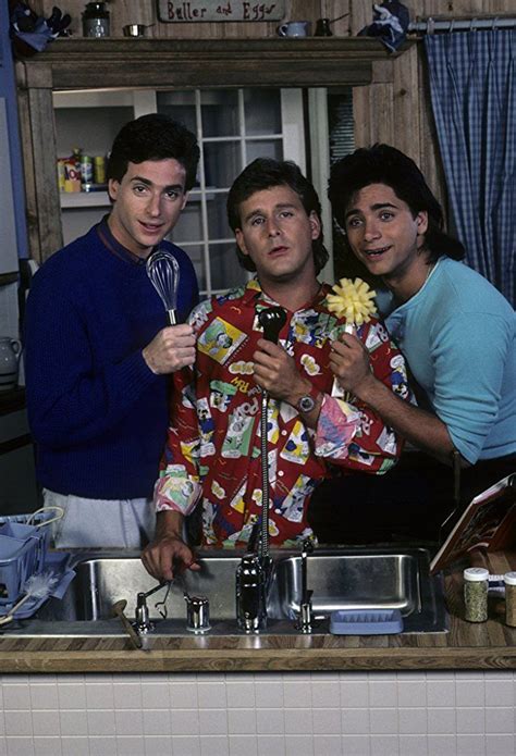 John Stamos Dave Coulier And Bob Saget In Full House 1987 Full