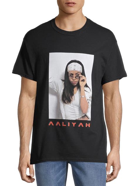 Aaliyah White Bandana Mens And Big Mens Graphic T Shirt