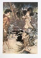 Arthur Rackham Original Vintage Colour Print - Goblins - Fairy Tales ...