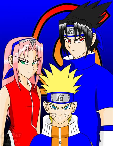 Naruto Team Kakashi By Jayqc80 On Deviantart