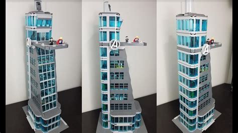 How To Build A Lego Avengers Tower Youtube