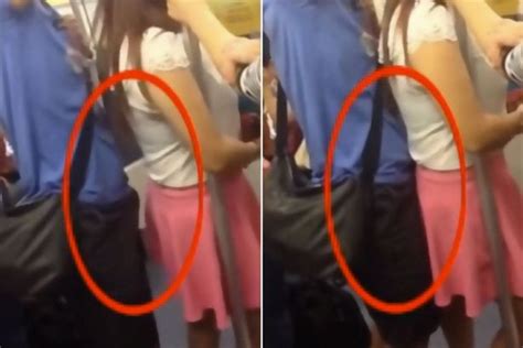 Pervert Filmed Pressing His Crotch Up Against Woman On Train Repeatedly Mirror Online