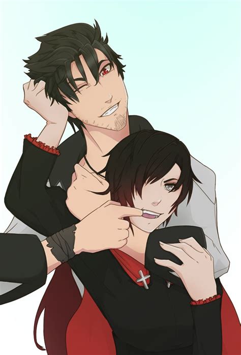 Ruby And Qrow Rwby Anime Rwby Rwby Qrow