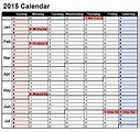 10 Sample Event Calendar Templates to Download | Sample Templates