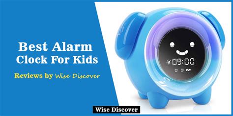 Best Alarm Clock For Kids In 2021 Wise Discover