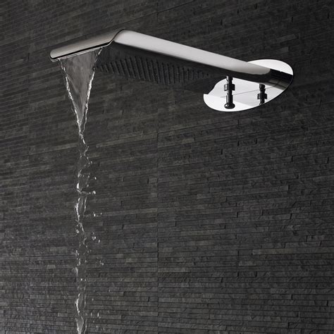 Premier Fixed Rainwaterfall Shower Head With Diverter