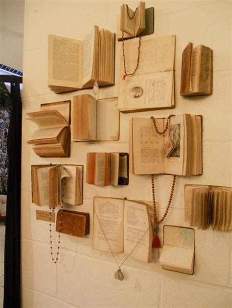 Book Decor Book Crafts Book Display