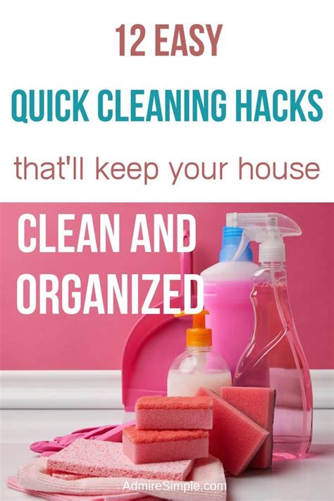 Dont Have Time To Clean The House No Problem These 12 Quick Cleaning