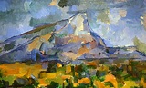 » Paul Cézanne, Mont Sainte-Victoire