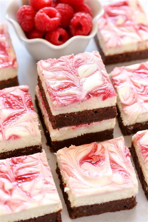 Raspberry Cheesecake Brownies Live Well Bake Often