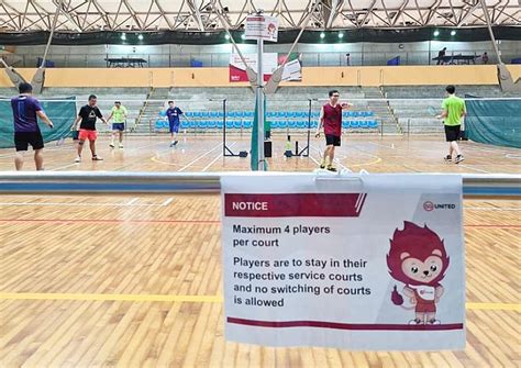 The singapore badminton hall was built in 1952 for the thomas cup tournament. ActiveSG accounts of 29 people from social badminton group ...