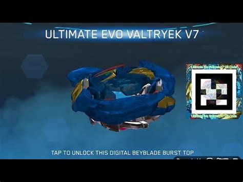 Ultimate Evo Valtryek V7 QR Code BEYBLADE BURST App YouTube