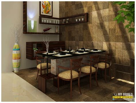 Dining Room Designs In Kerala Kerala Interior Designers