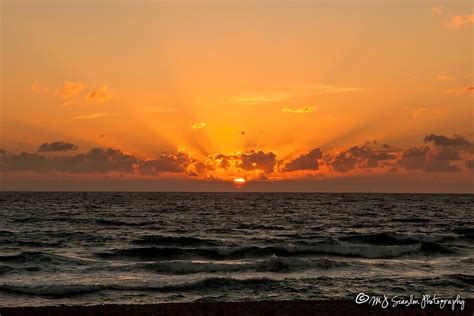 Delray Beach Florida Sunrise Over The Atlantic Ocean And Flickr