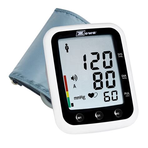 Zewa Automatic Blood Pressure Monitor With Voice Assist And Large Display