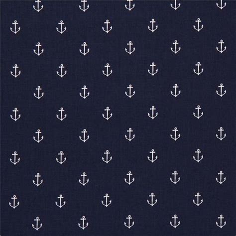 A Beautiful Blue Background With Little White Anchors