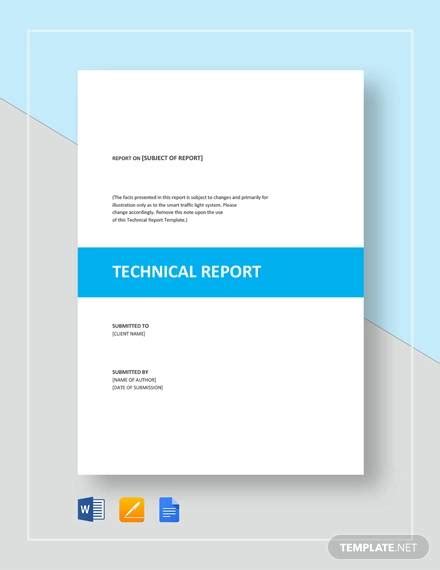 The main purpose of a lab in engineering, writing is the most important. FREE 8+ Technical Report Samples in MS Word | Google Docs ...