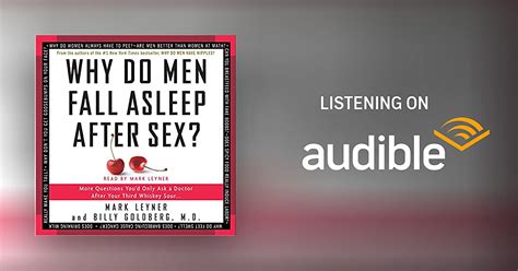 Why Do Men Fall Asleep After Sex By Mark Leyner Billy Goldberg Audiobook