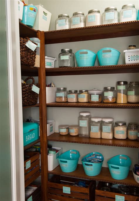 Put a cookie sheet or aluminum foil on the bottom for easy cleanup. DIY Pantry and kitchen organization ideas - Food, Flowers, and Festivities