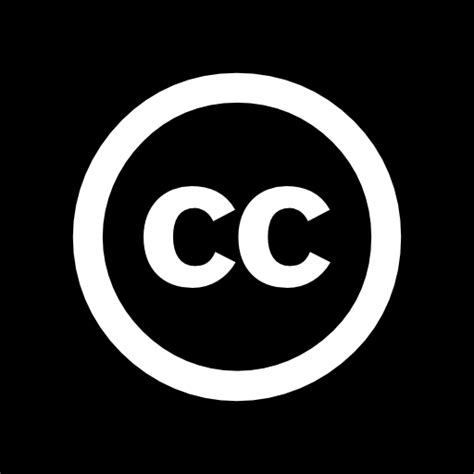 Creative Commons Logo License Squares Icon