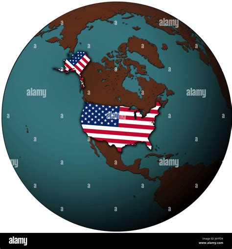 United States Map Globe Hi Res Stock Photography And Images Alamy
