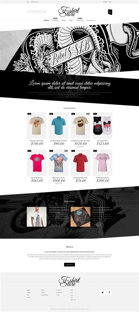 T Shirt Designs Shopify Theme 53570