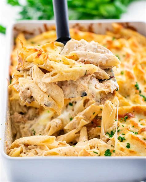 Chicken Alfredo Bake Craving Home Cooked