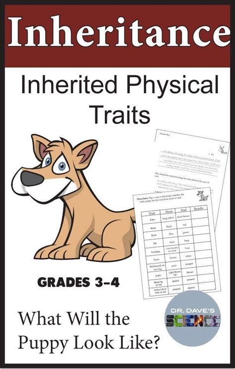 Inherited Traits Worksheet 5th Grade