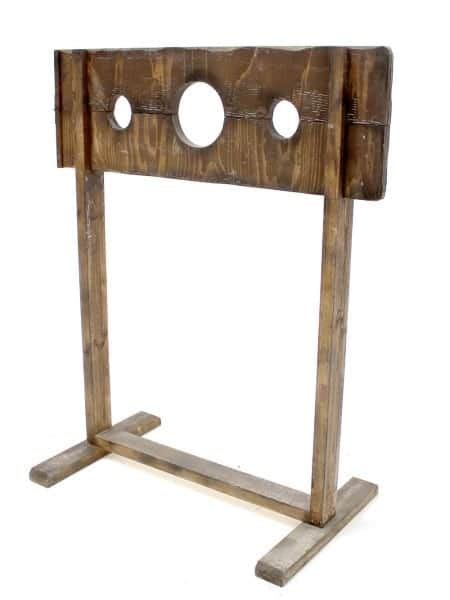 Medieval Pillory Stocks Eph Creative Event Prop Hire