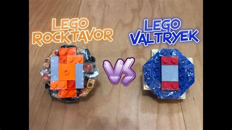 Battle Lego Valtryek B St Z Vs Lego Rocktavor S Cr H Beyblade
