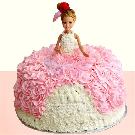 Buy Send Barbie Doll Cake Online Winni Winni