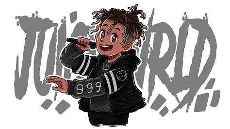 How To Draw Juice Wrld 999 Youtube