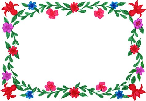 Free Flowers Frame Png Download Free Flowers Frame Png Png Images