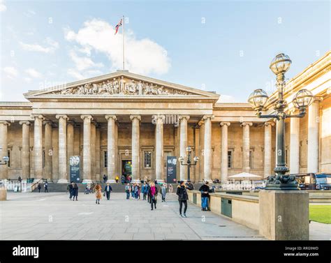 The British Museum In Bloomsbury London England United Kingdom