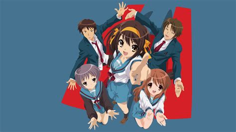 1920x1080 1920x1080 The Melancholy Of Haruhi Suzumiya Suzumiya Haruhi Asahina Mikuru Nagato