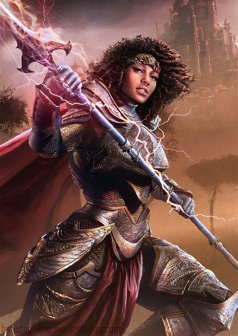 Black People In Fantasy Art Warrior Women Rblackladies