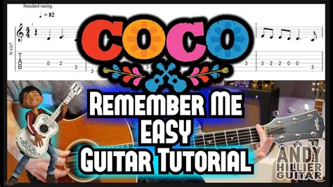How To Play Remember Me From Coco Guitar Tutorial Easy Youtube
