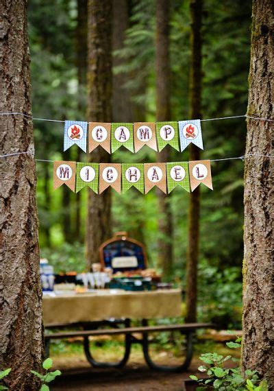 Pin On Baby Shower Camping Theme