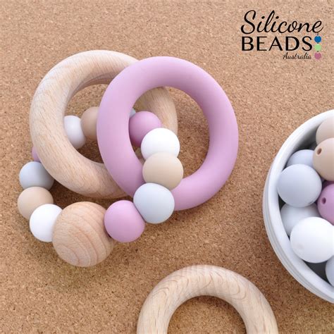 Silicone Teether 65mm Teething Ring
