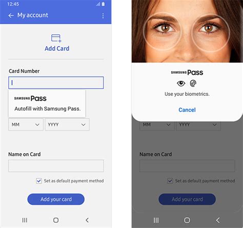 Samsung pass enables simple & secure biometric authentication in fully integrated way. Samsung Pass | Applications | Samsung BE_FR