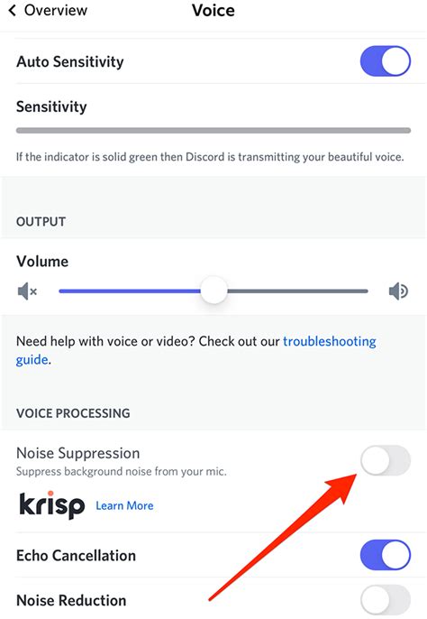 Discord How To Turn On Noise Suppression On Mobile