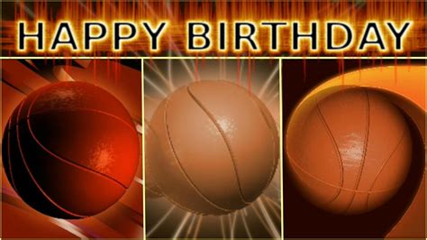 Basketball Birthday Card Compilation Youtube