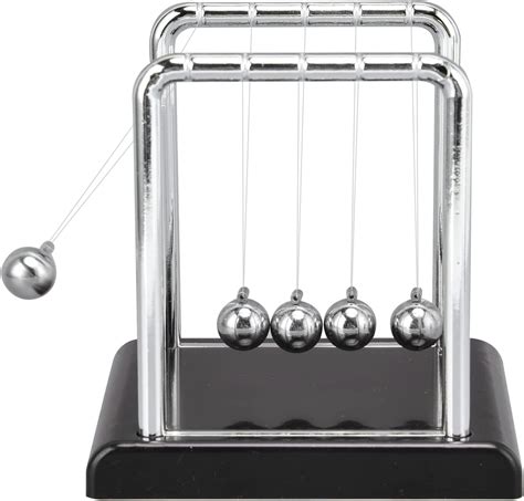 buy zerodis newton s cradle balance balls portable desktop metal balance pendulum ball physics