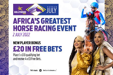 Durban July Free Bet Get £20 In Free Bets For The Durban July