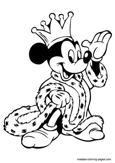 mickey mouse coloring page